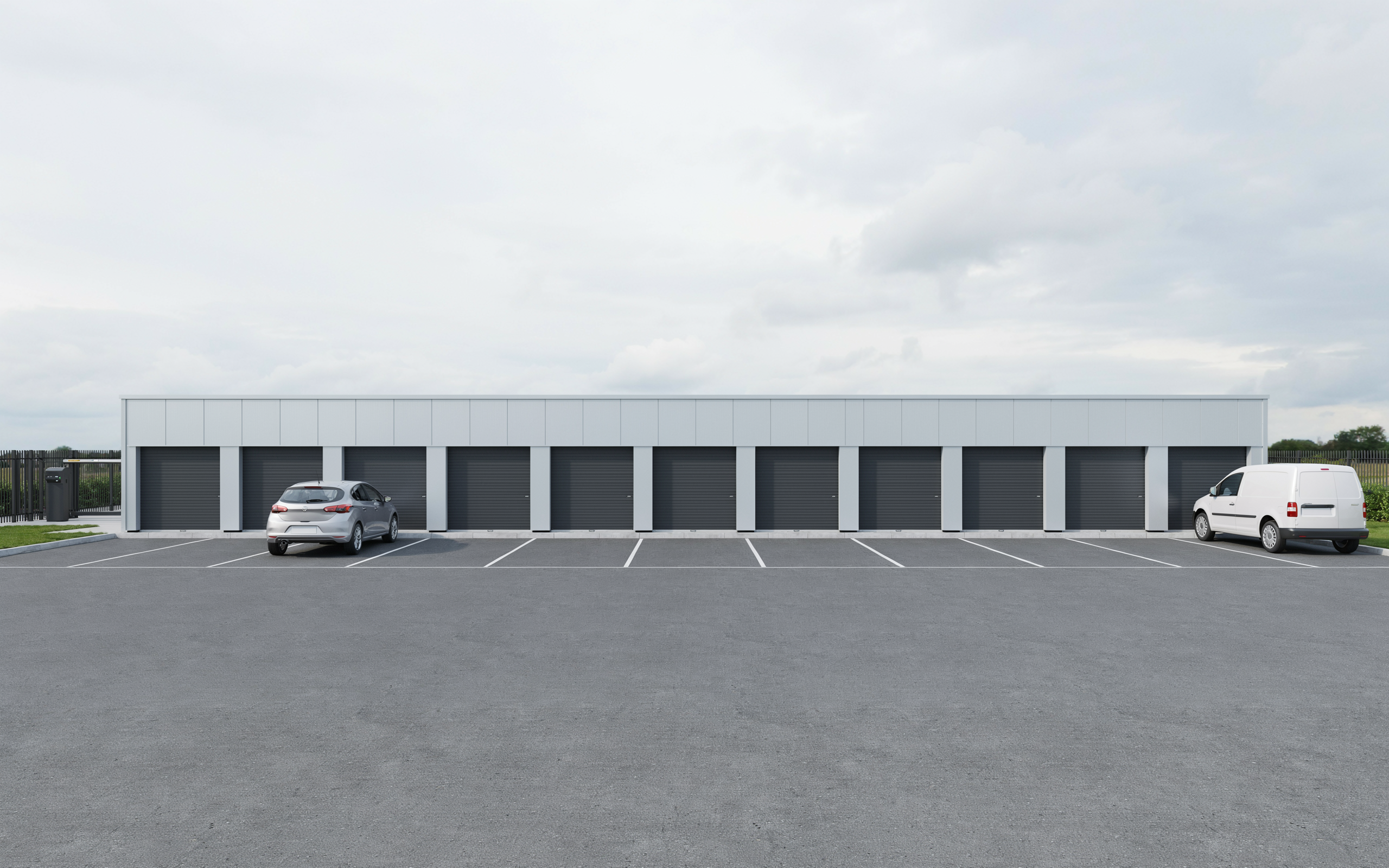 LockUp24 Corby site exterior