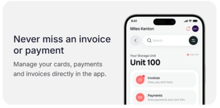 Never miss an invoice or payment. Manage your cards, payments and invoices directly in the app.